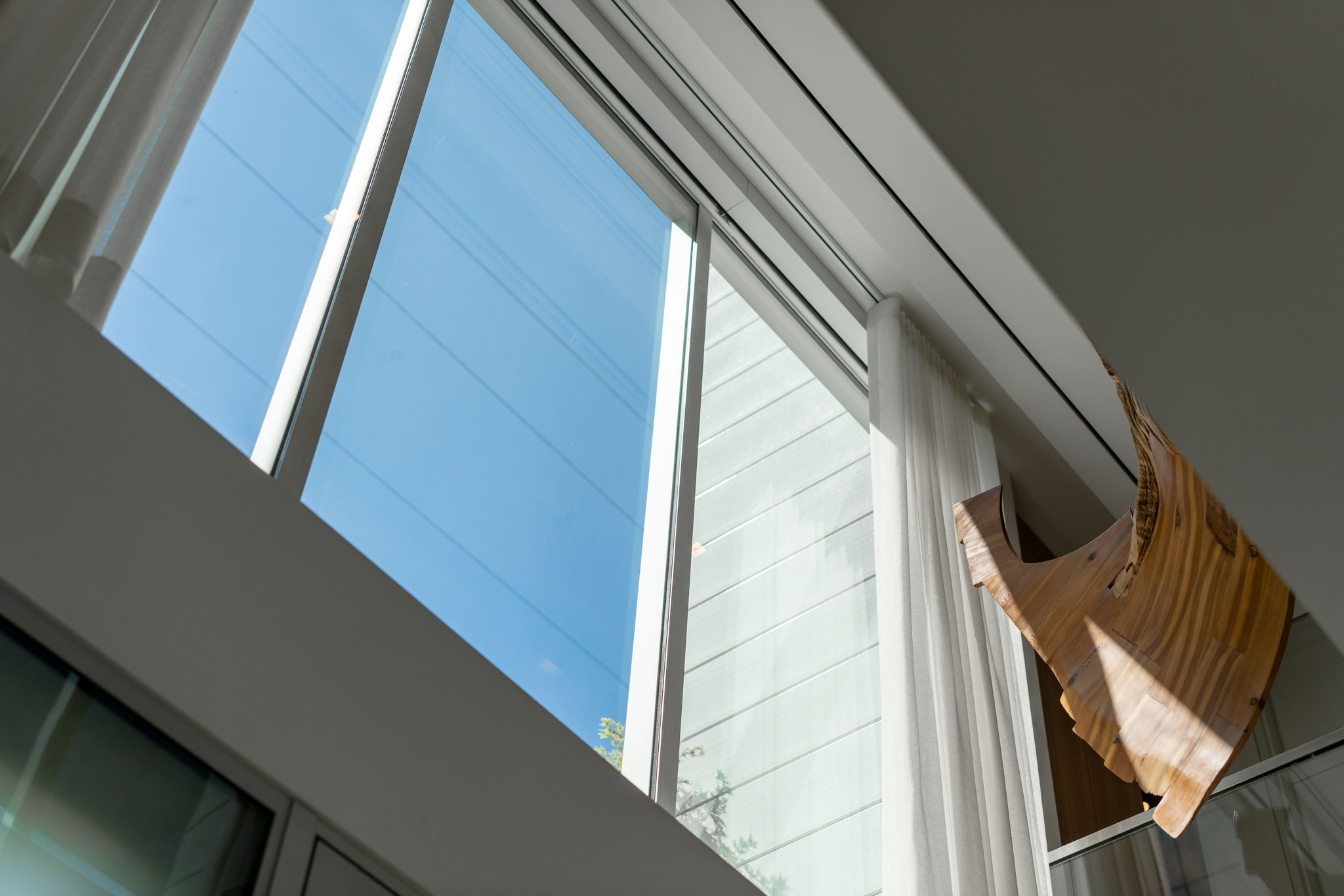 Foyer opens to second floor for abundant natural light.