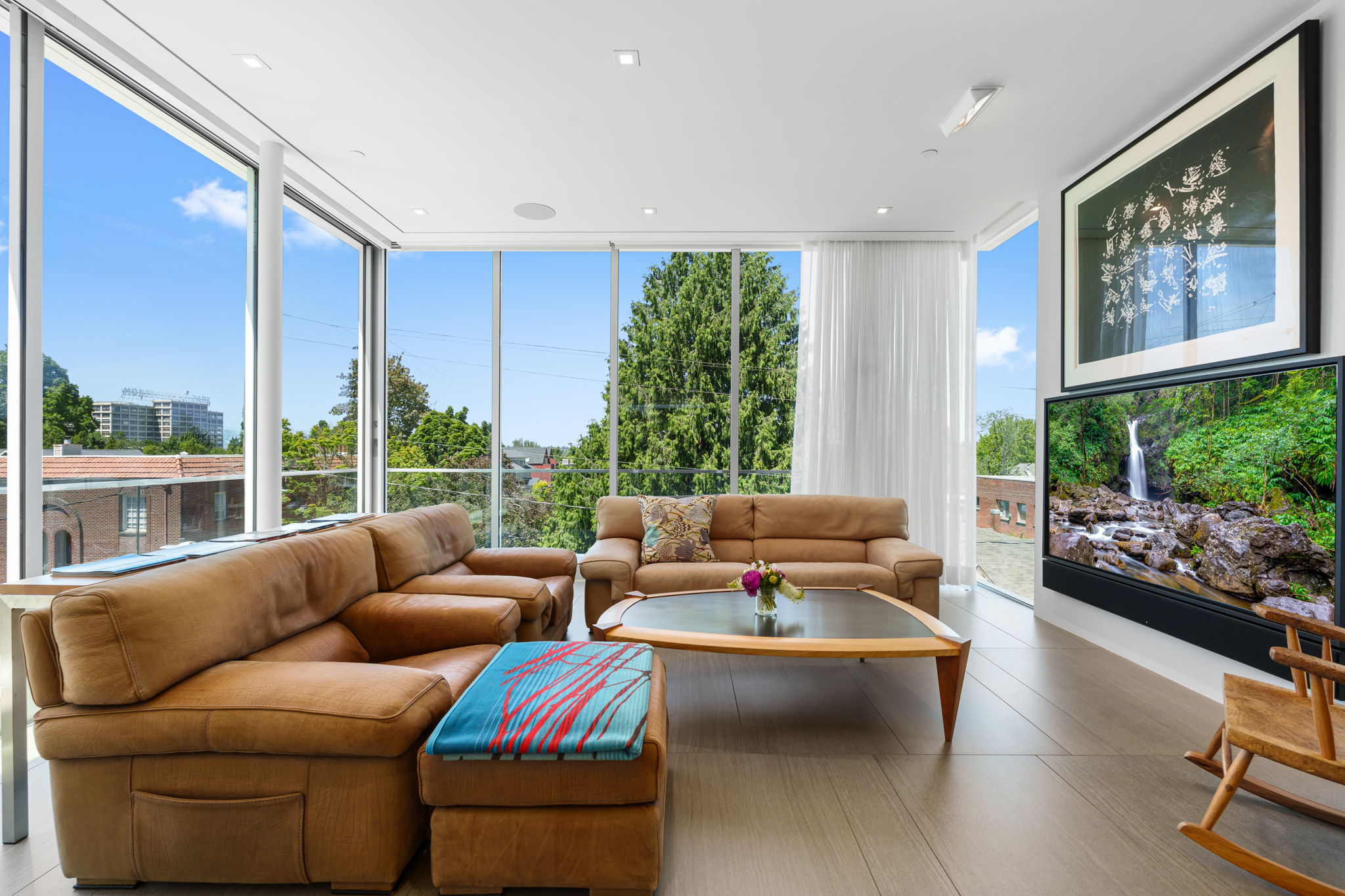 Incredible natural  light everywhere