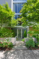 Front entry courtyard