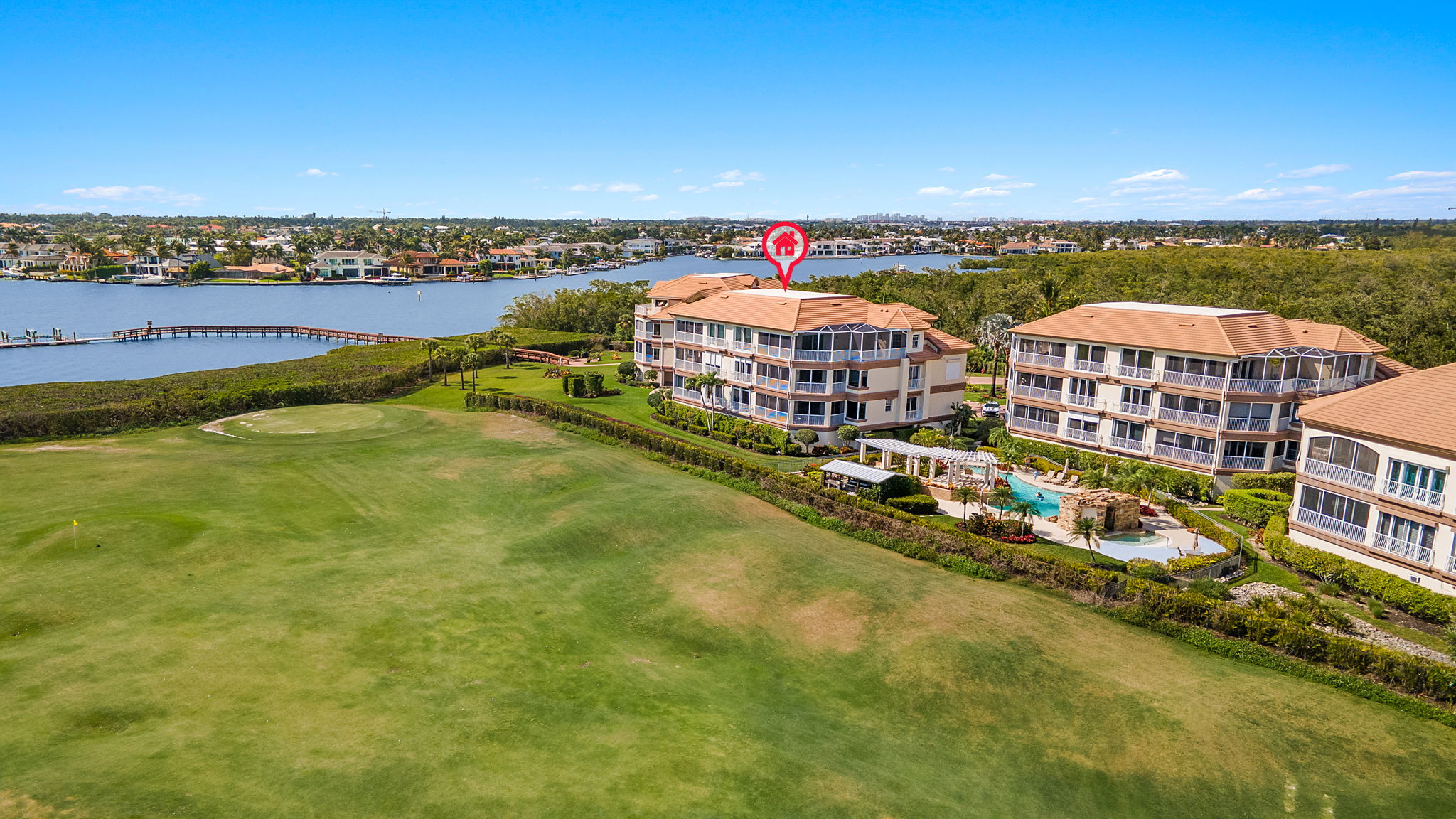 Aerial Rear Exterior 2 - marker