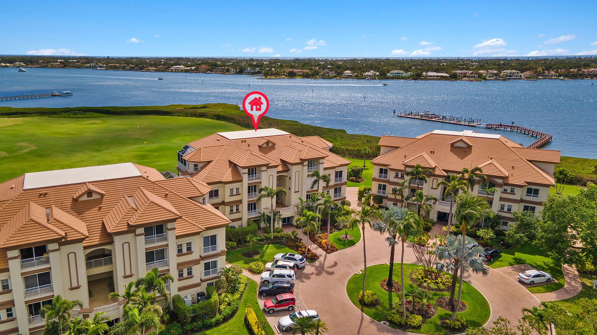 Aerial Front Exterior 3 - marker