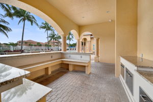 Outdoor Pool Kitchen