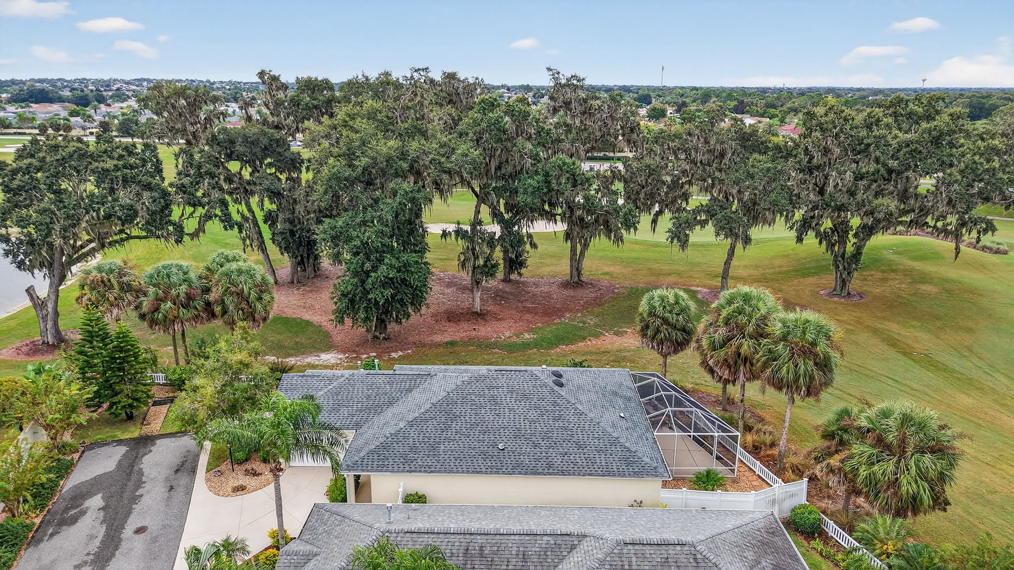 Aerial of Golf Front Views