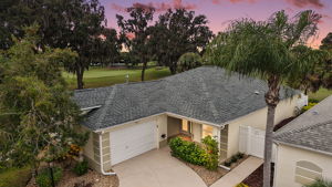 Twilight Front Elevation