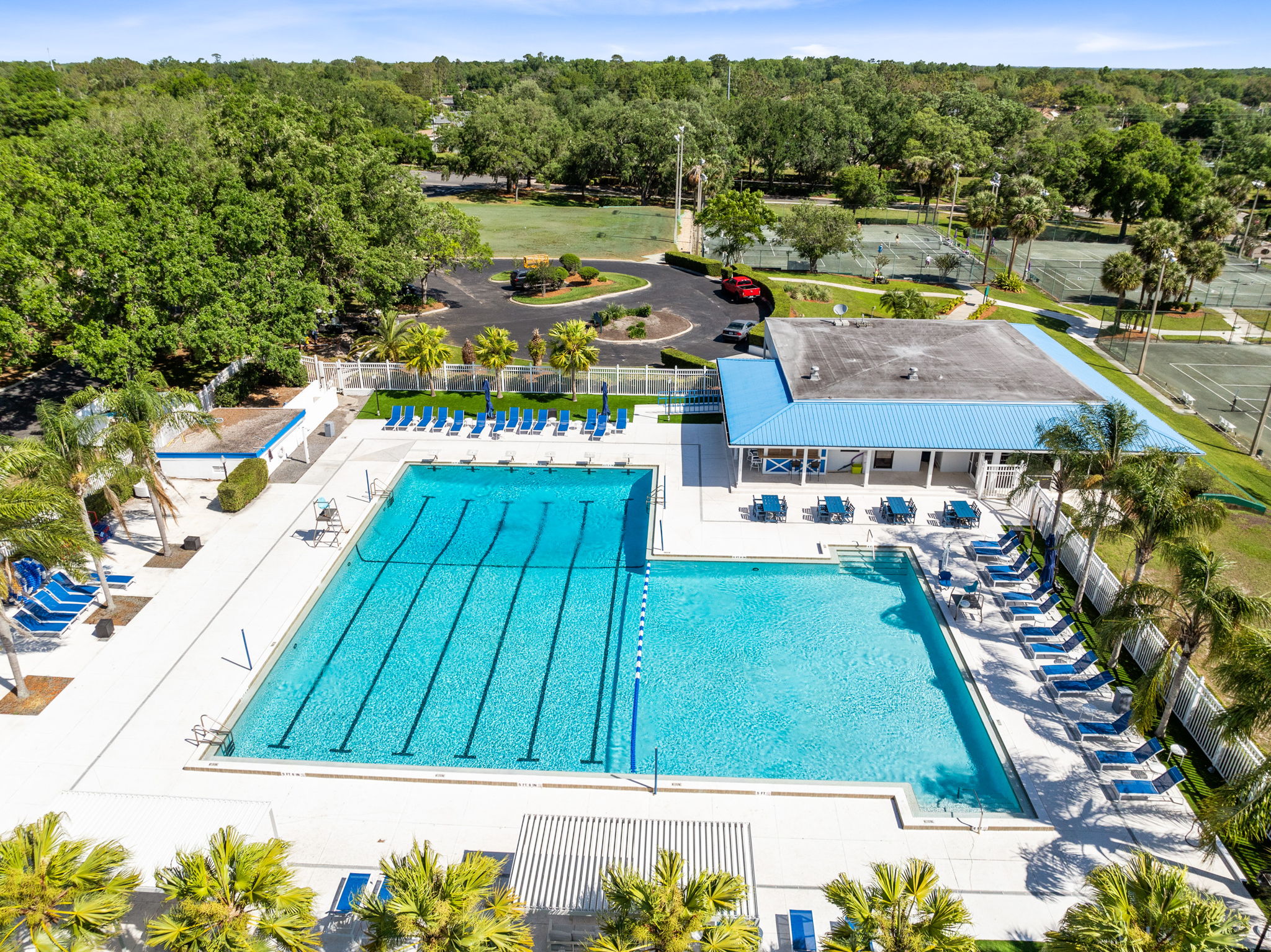 Tuscawill country club is next door!