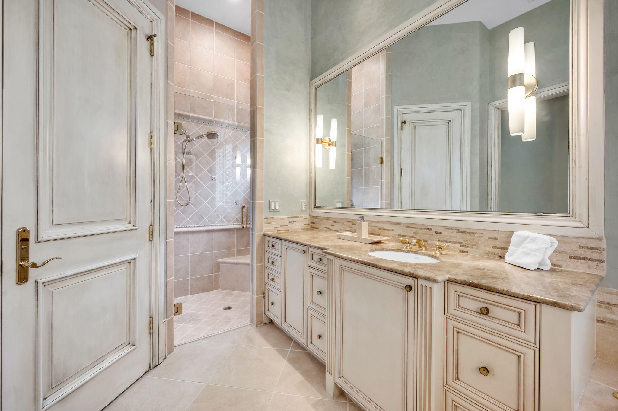 Master Bath - Vanity and Shower