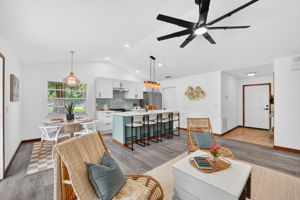 Living to Kitchen