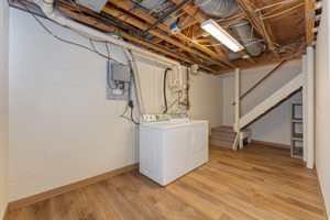 Basement - Laundry Area
