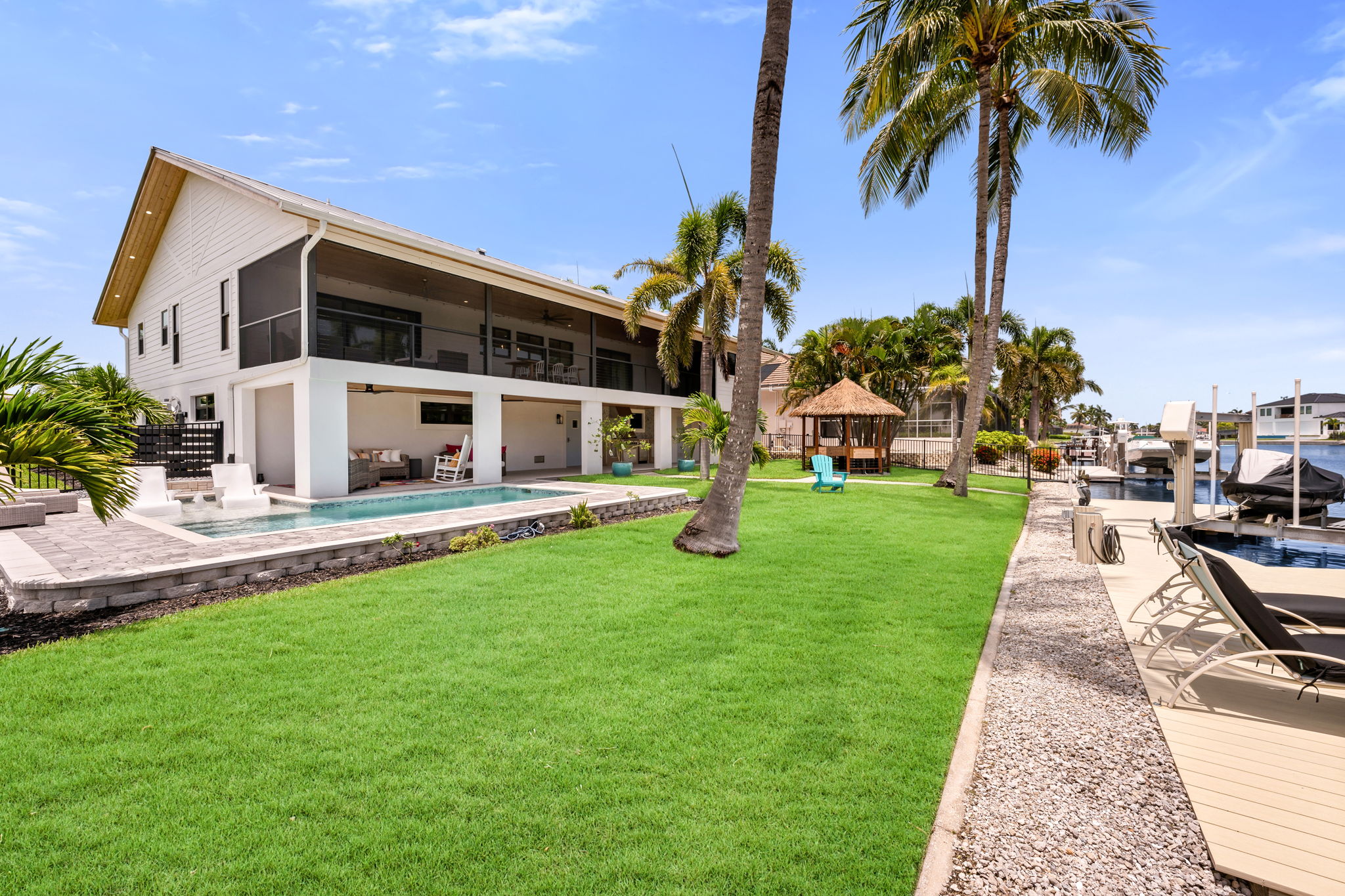 Rear Elevation From Boat Dock