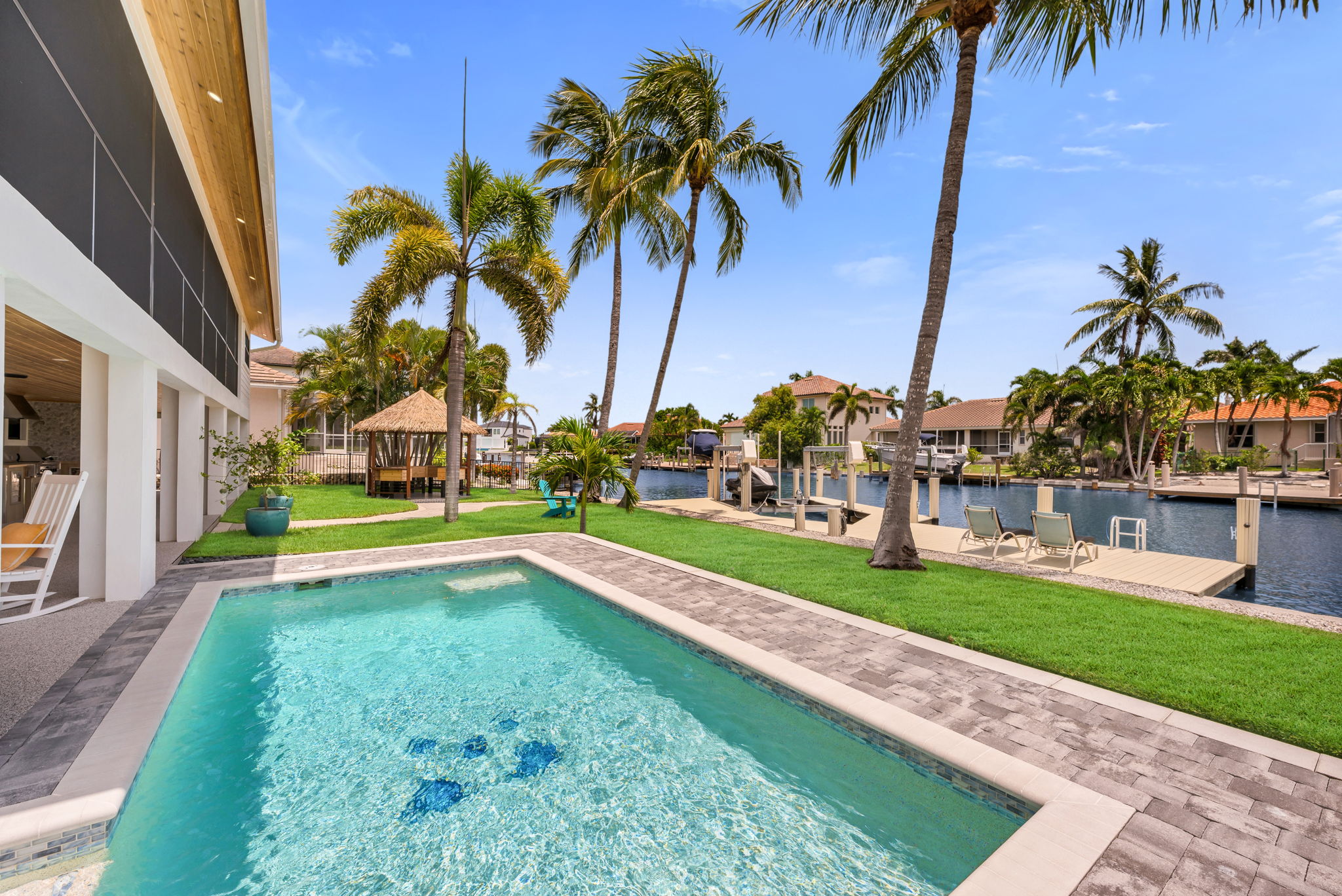 Pool - Rear View