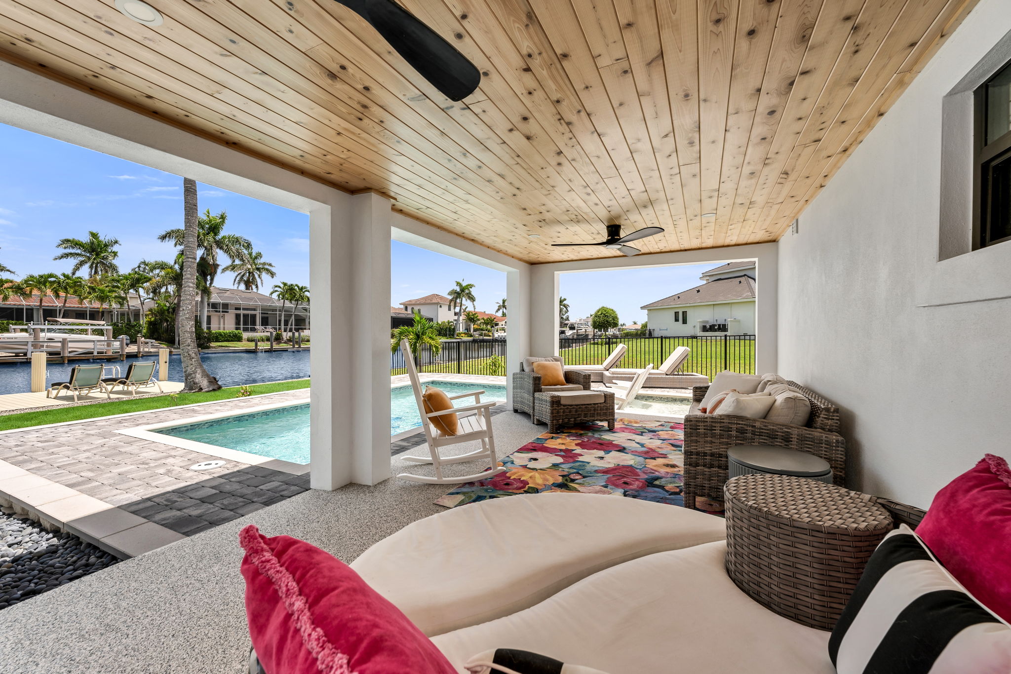 Pool Side Outdoor Living