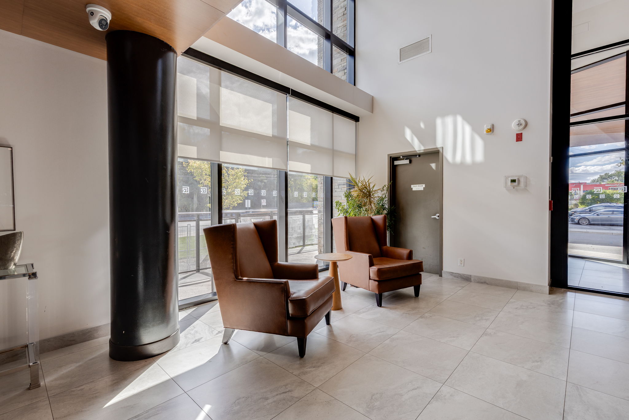Lobby entrance