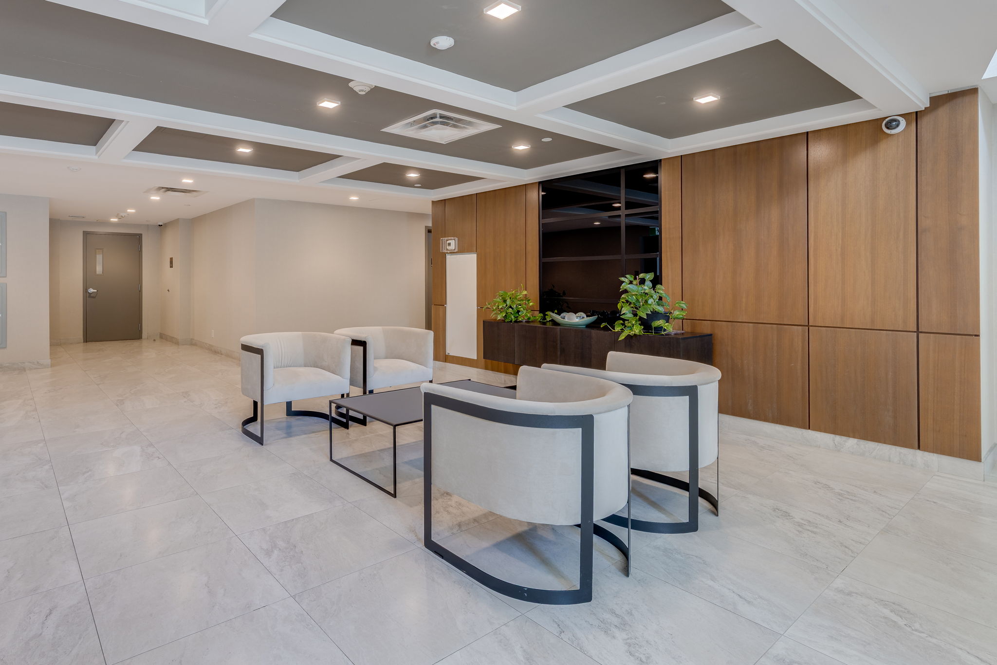 seating outside party room