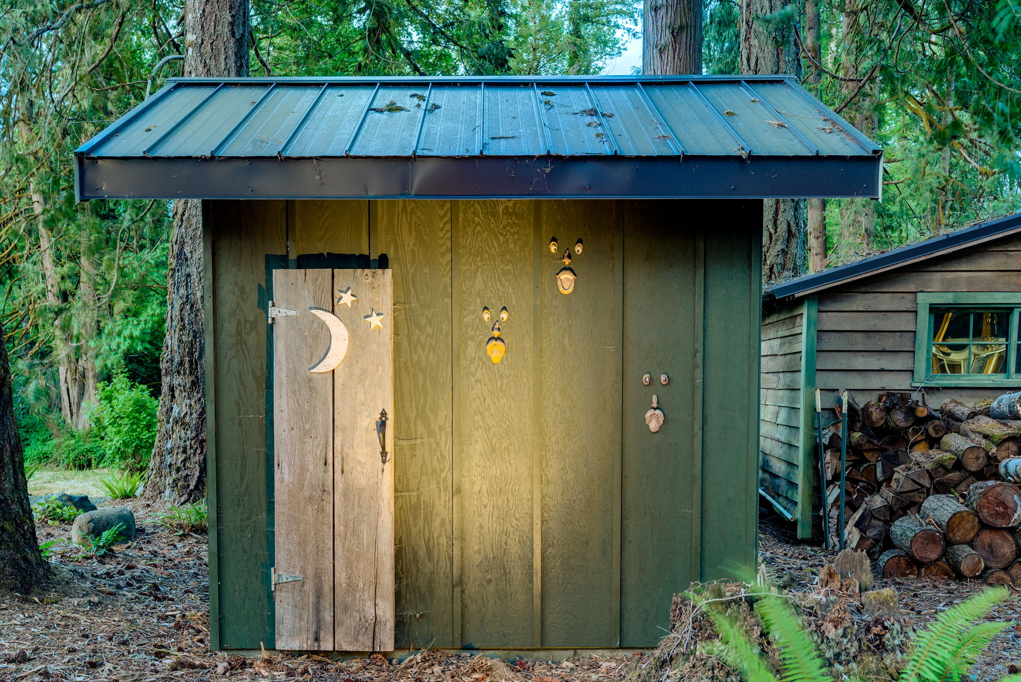Boy Scout latrine
