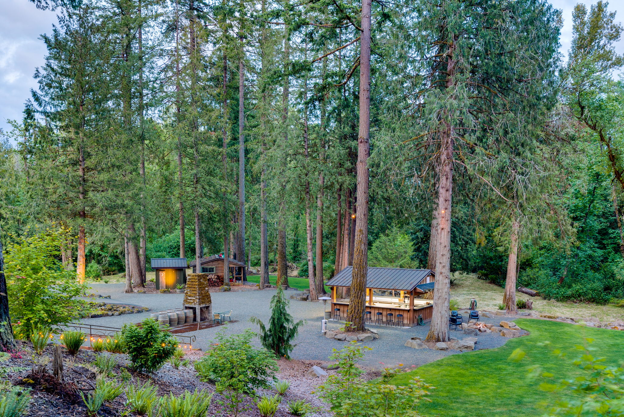 Catering and entertainment meadow