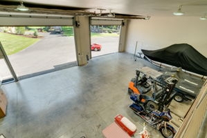 Shop view from upper level