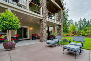 Lower outdoor living