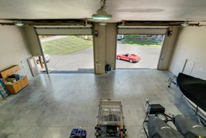 Shop view from upper level