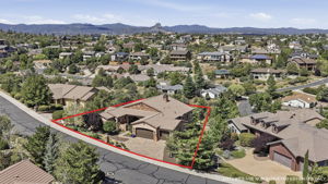 Aerial Front 4 Lot Lines