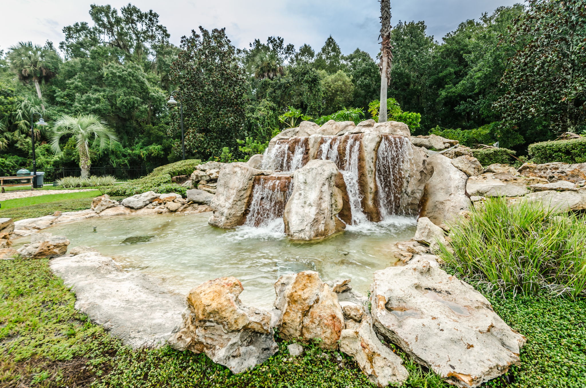 16-Club Tampa Palms Waterfall