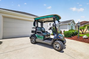 Golf Cart Available Separately