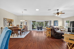 Dining and Living Rooms