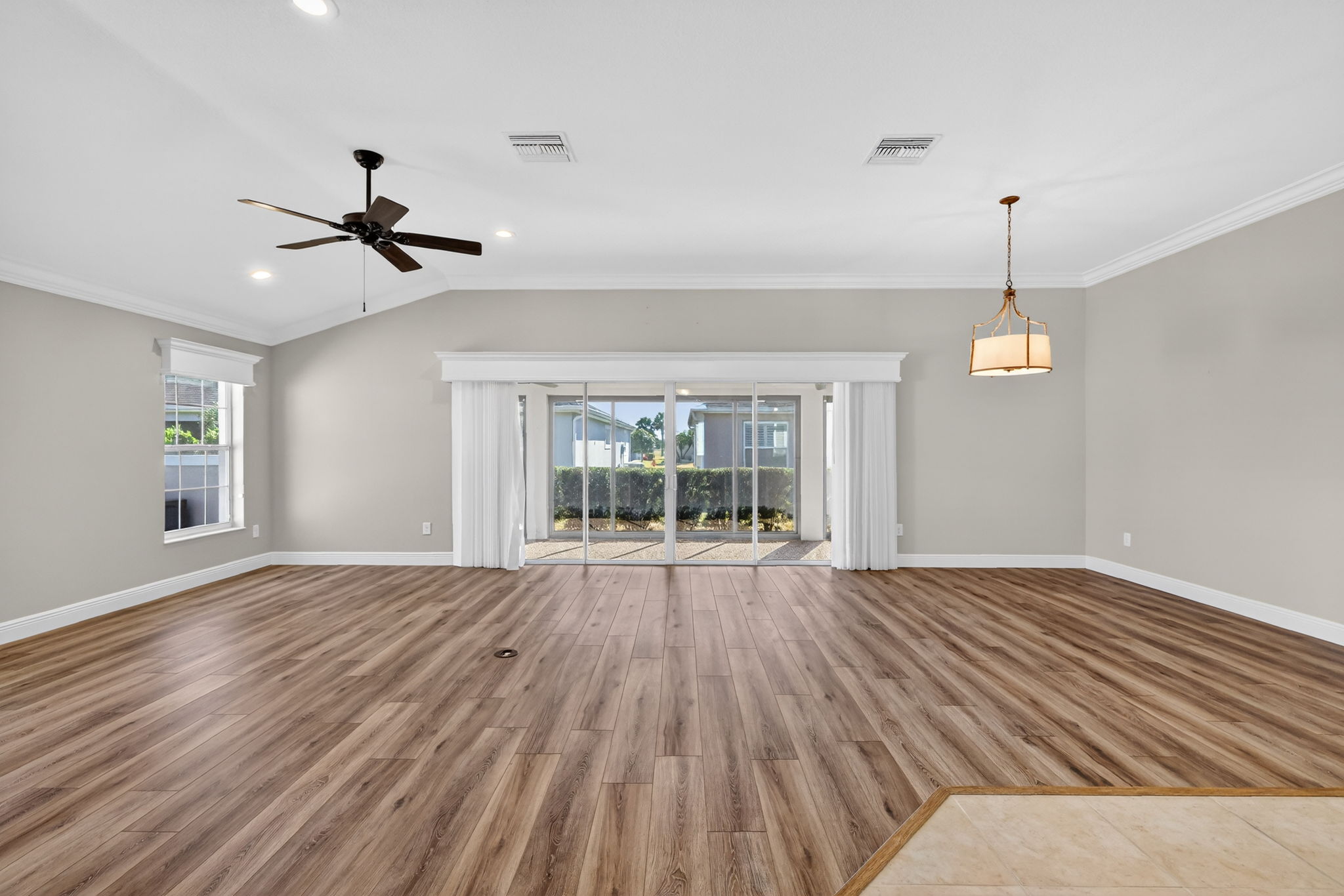 Living and Dining Rooms