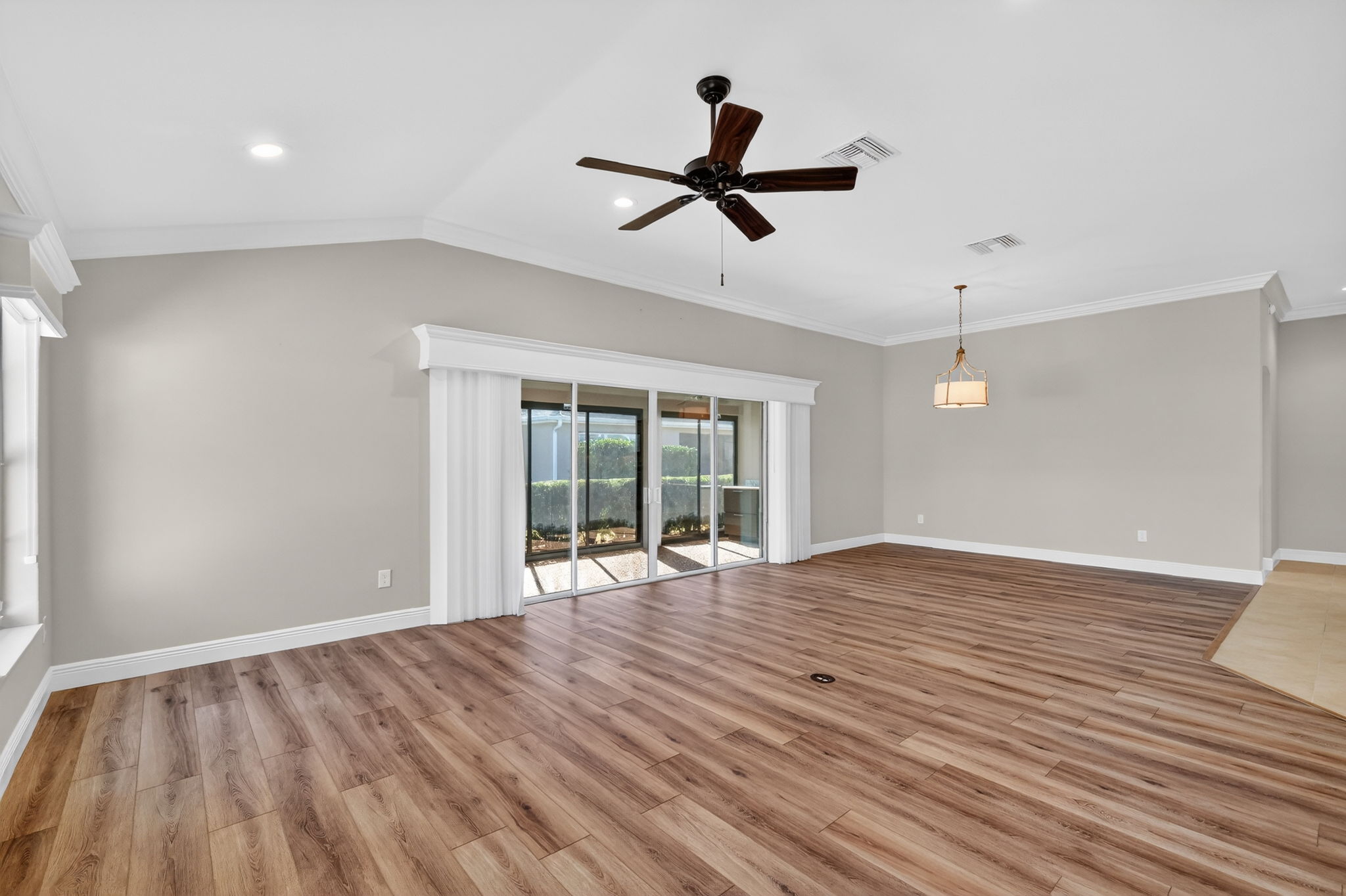 Living and Dining Rooms