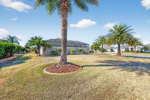 Rear Elevation with Spacious Corner Lot