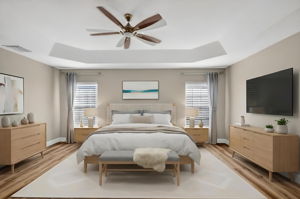 Primary Bedroom-Virtually Staged