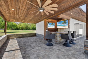 Outdoor Bar/ Cabana Area