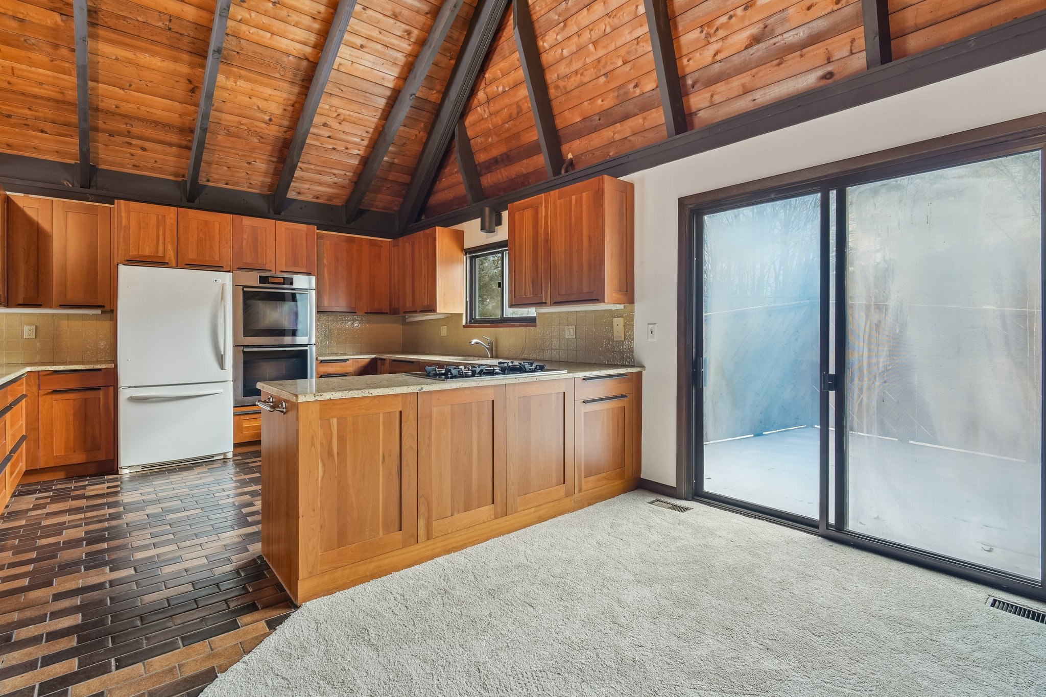 Sliding DOor to large Private Deck