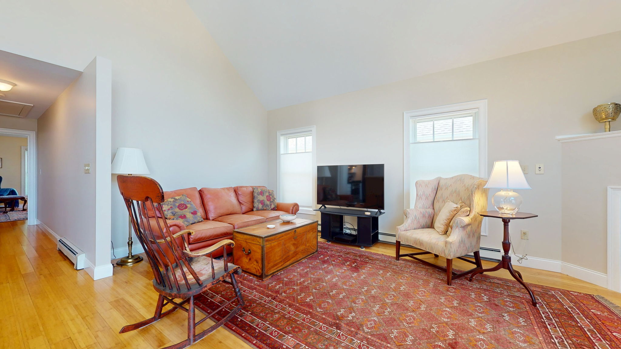 Large and cozy-sized living room