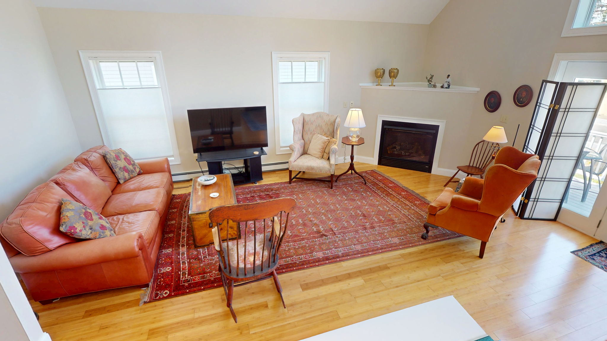 Gas fireplace