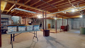 Full-size basement