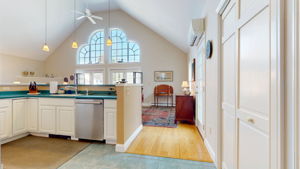 Closets at right