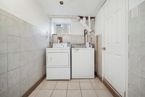 Laundry Center in Basement