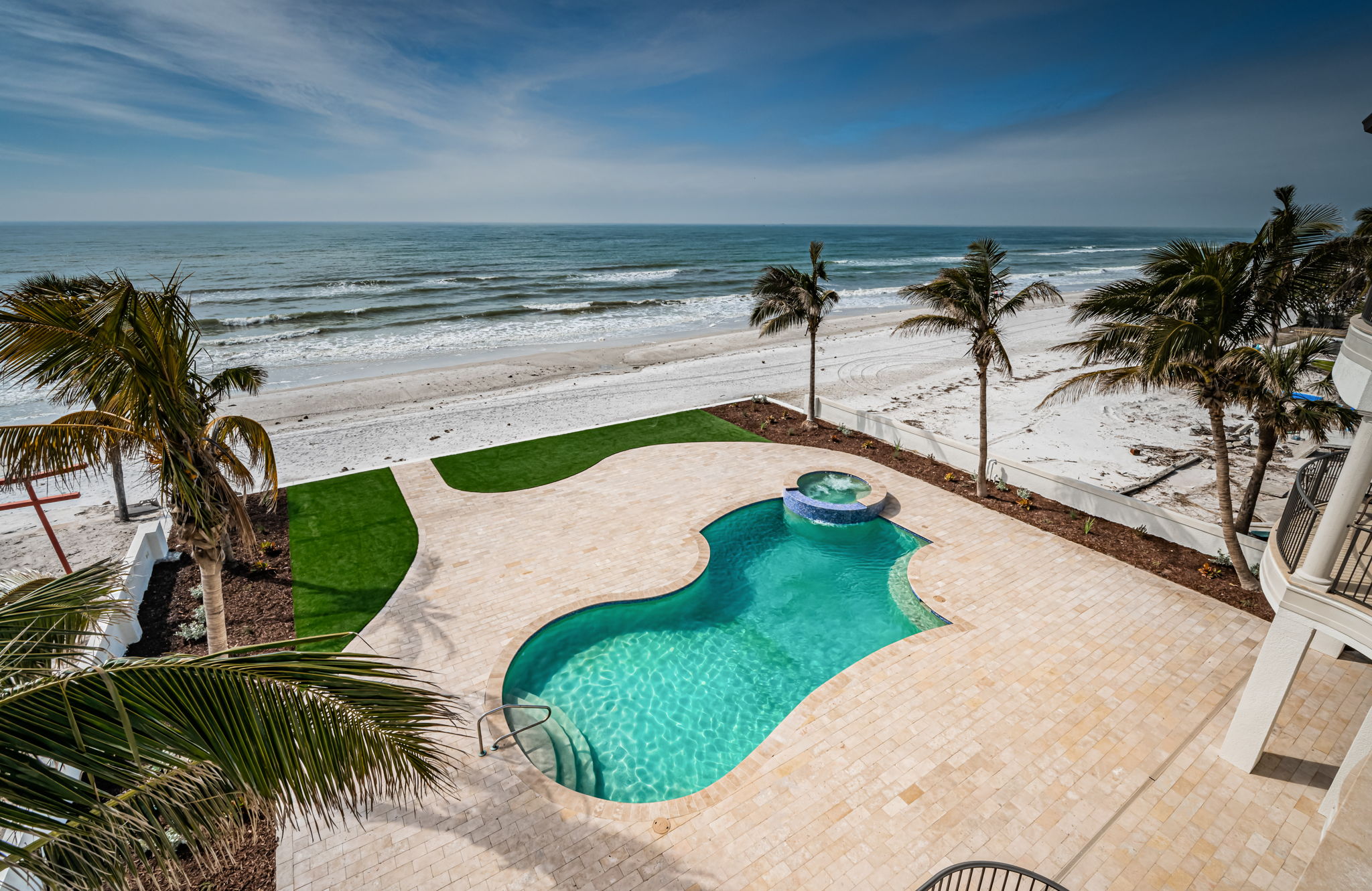 Upper Level Guest Bedroom3c Balcony View