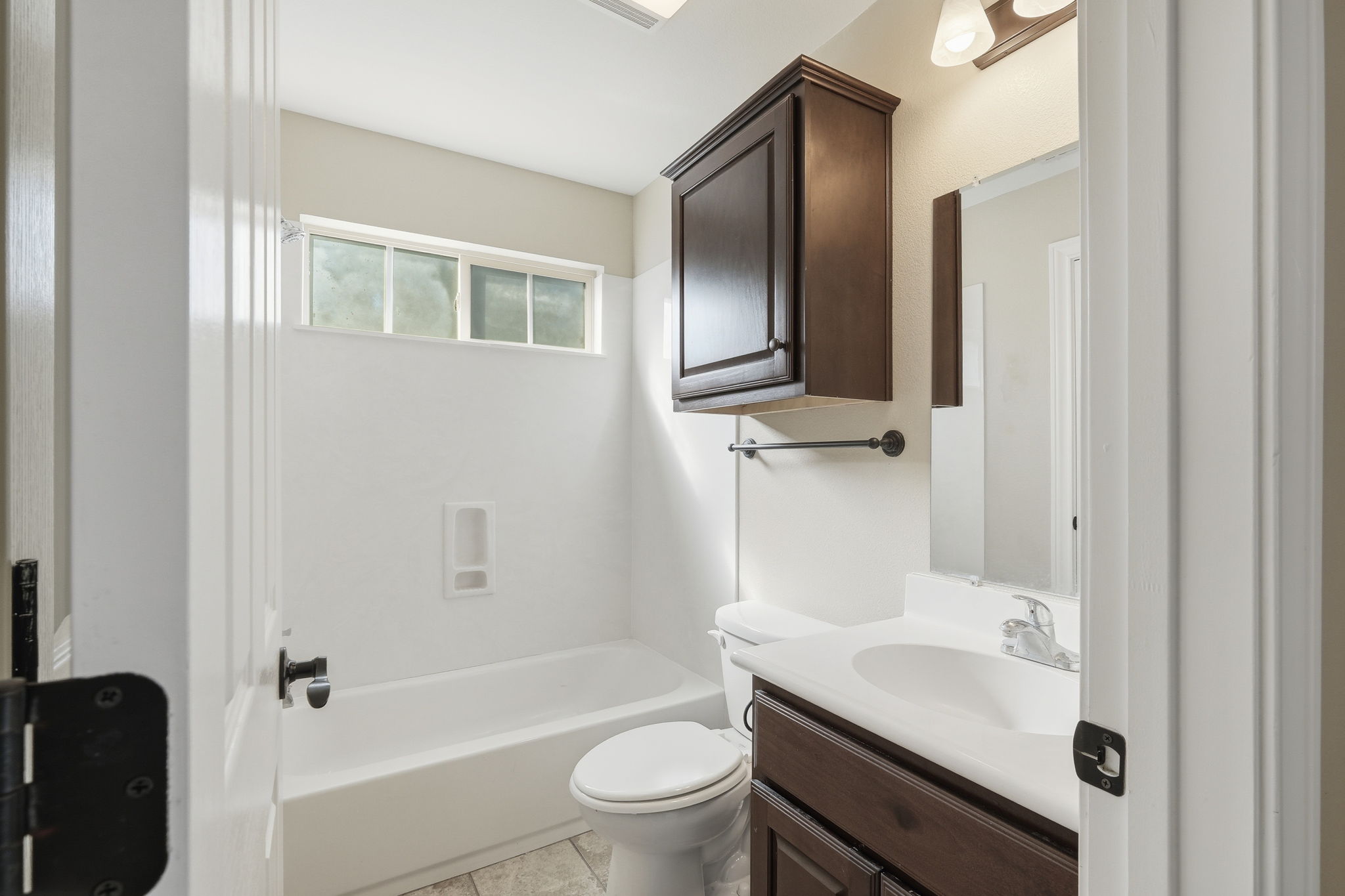 Pass Through Bathroom