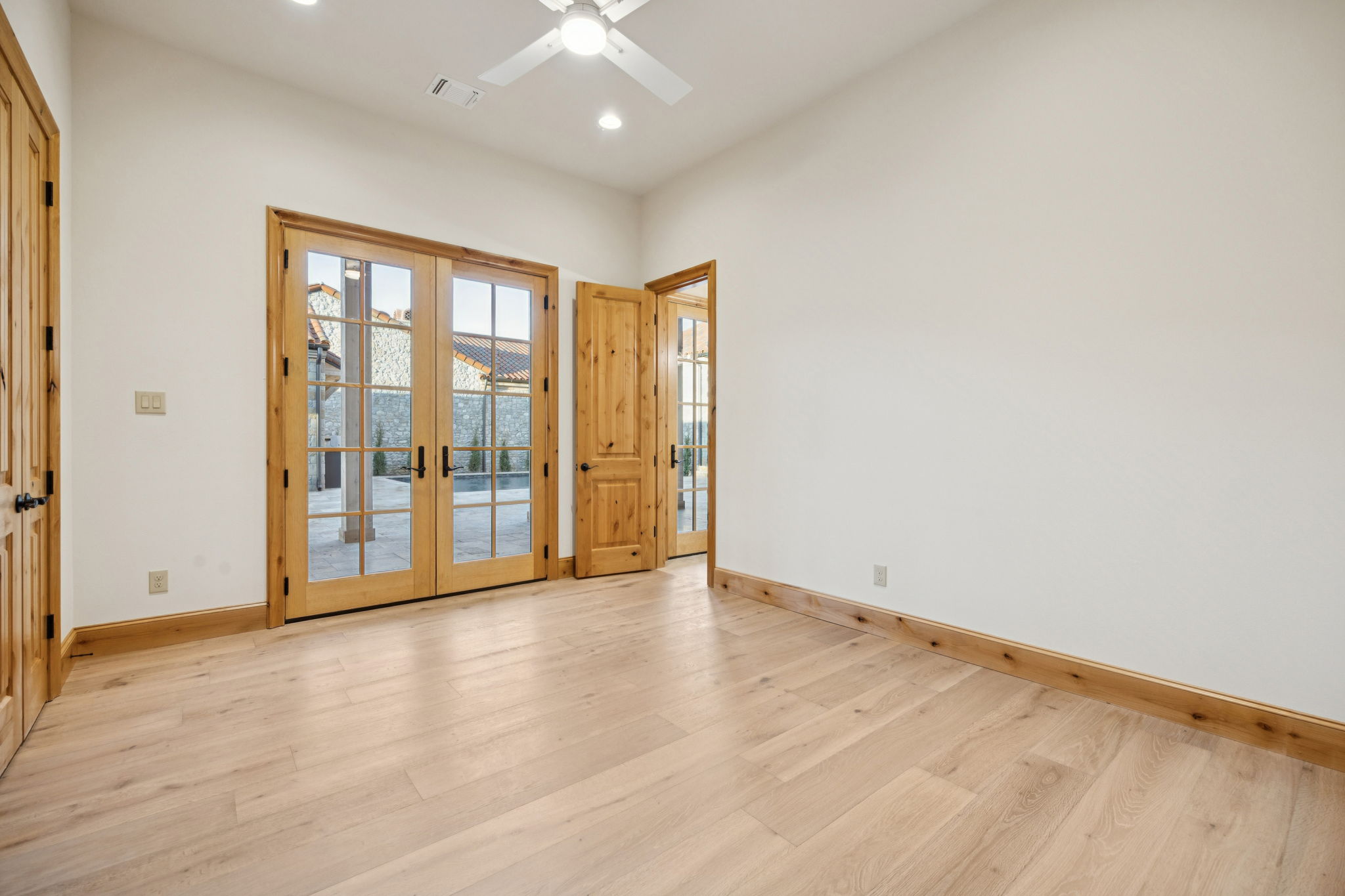 Bedroom 2 Courtyard View