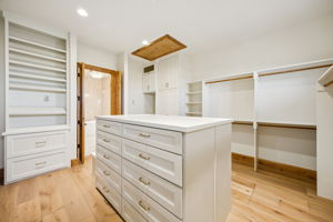 Master Closet With Washer/ Dyer
