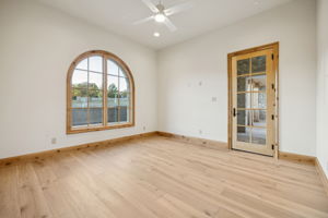 Bedroom 3 with Courtyard View