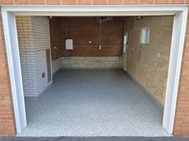 Insulated & Heated Garage with Epoxy Floor
