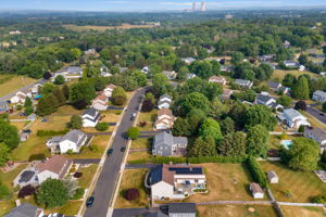 Aerial View of House and Yard