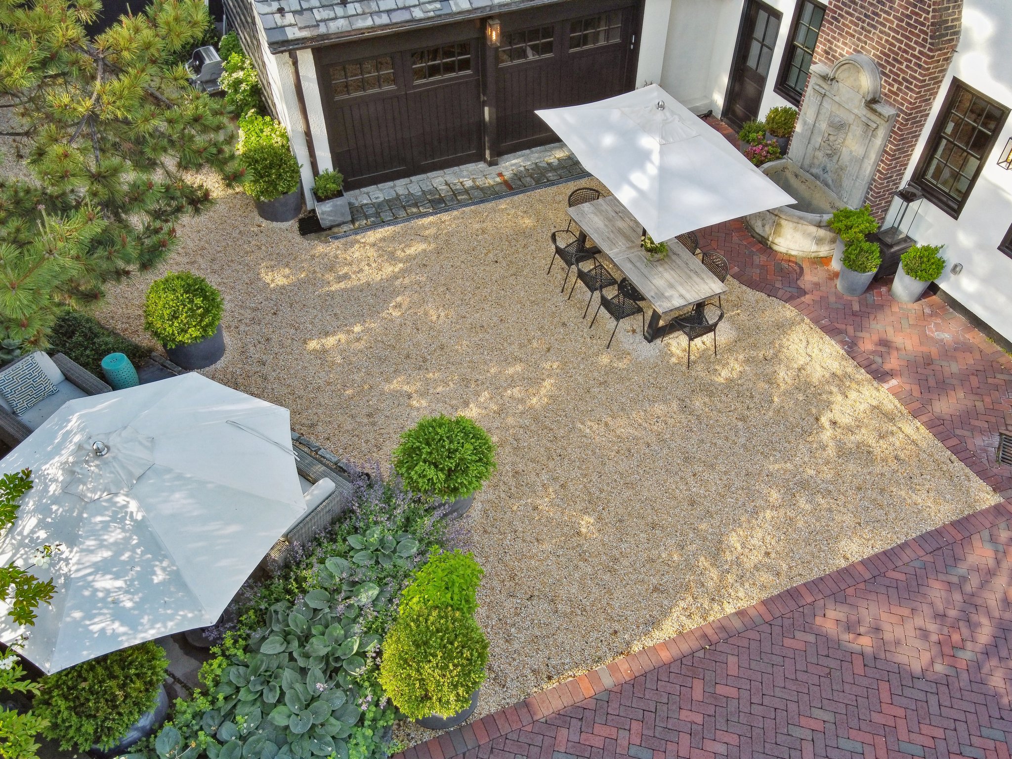 A day spent with dirt under your nails, sun on your shoulders, and a soft place to land when the garden gloves come off. The patio is the reward and the retreat!