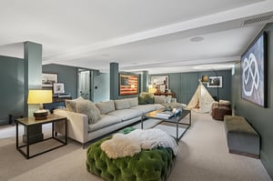 Multi-function rec/media/family/play room.