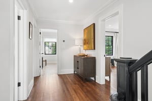 Lovely transitional 2nd floor landing.