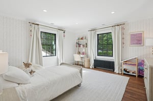 Bedroom 3, light, airy, spacious.