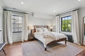An effortlessly peaceful bedroom 2 with its own quiet character.