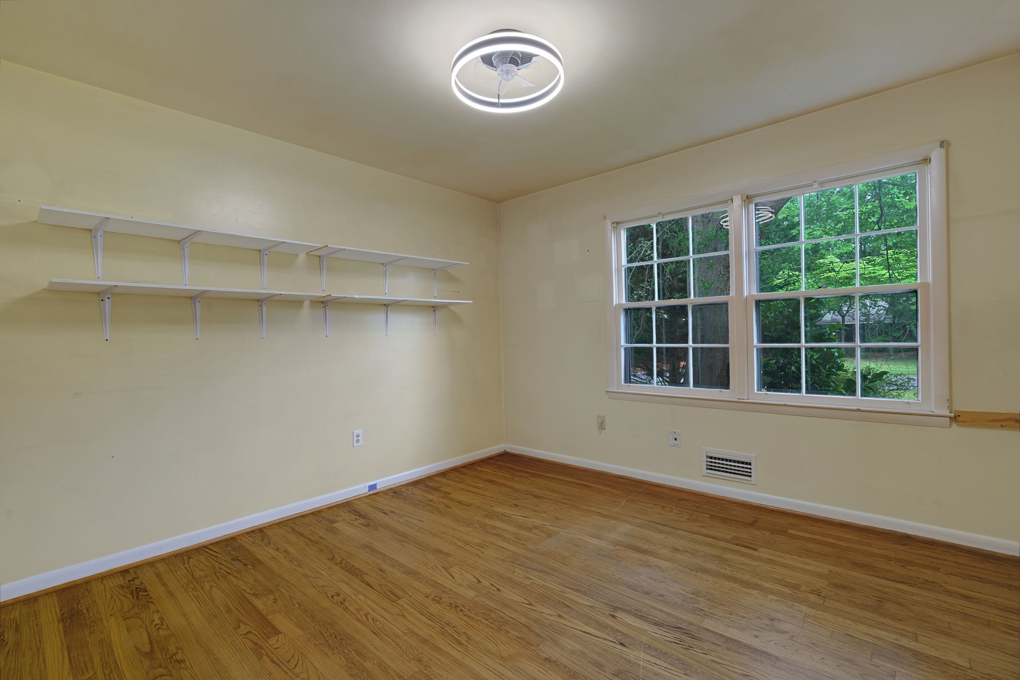 Bedroom #2 with Hardwood Floors